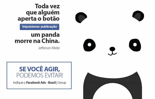 campanha salvar os pandas